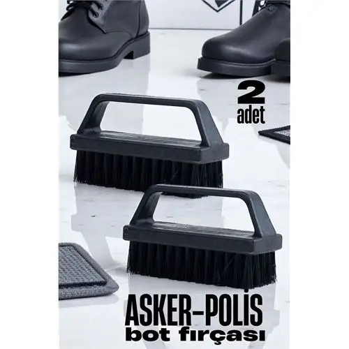 ModaCar Sert Kıllı Asker-Polis Bot Fırçası - Leke Çıkarıcı Elbise Fırçası 2 ADET ModaCar Sert Kıllı Asker-Polis Bot Fırçası - Leke Çıkarıcı Elbise Fırçası 2 ADET