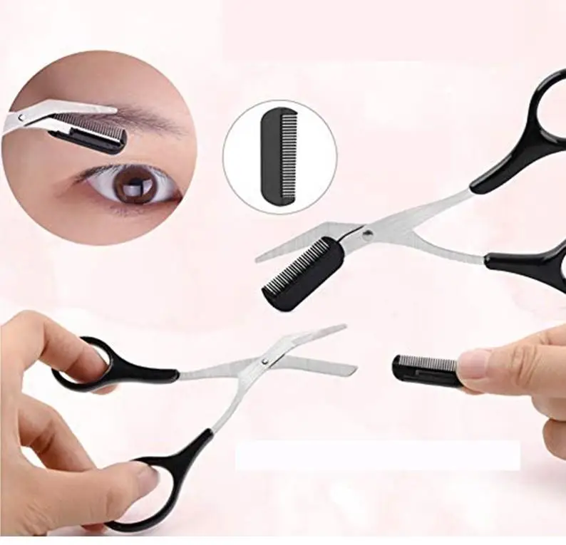 Zhltools Taraklı Kaş Makası ve Kaş Usturası Seti Zhltools Taraklı Kaş Makası ve Kaş Usturası Seti