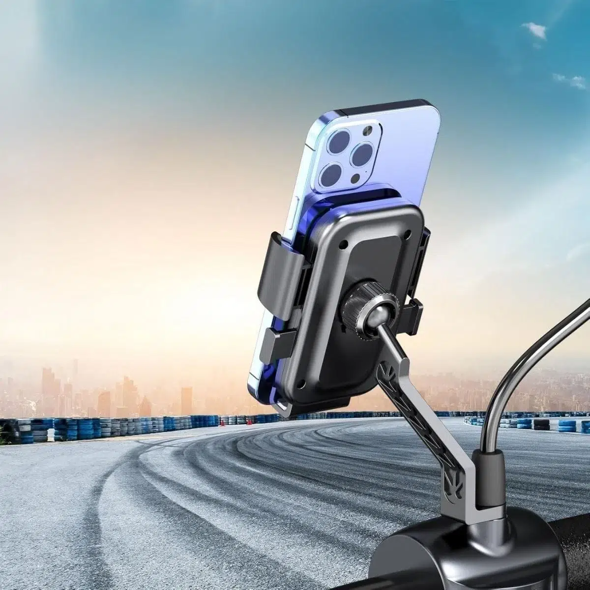 Motor,motosiklet,bisiklet ,scooter İçin 360 Derece Dönebilen Dikiz Aynası Versiyonu Telefon Tutucu Aparat Motor,motosiklet,bisiklet ,scooter İçin 360 Derece Dönebilen Dikiz Aynası Versiyonu Telefon Tutucu Aparat