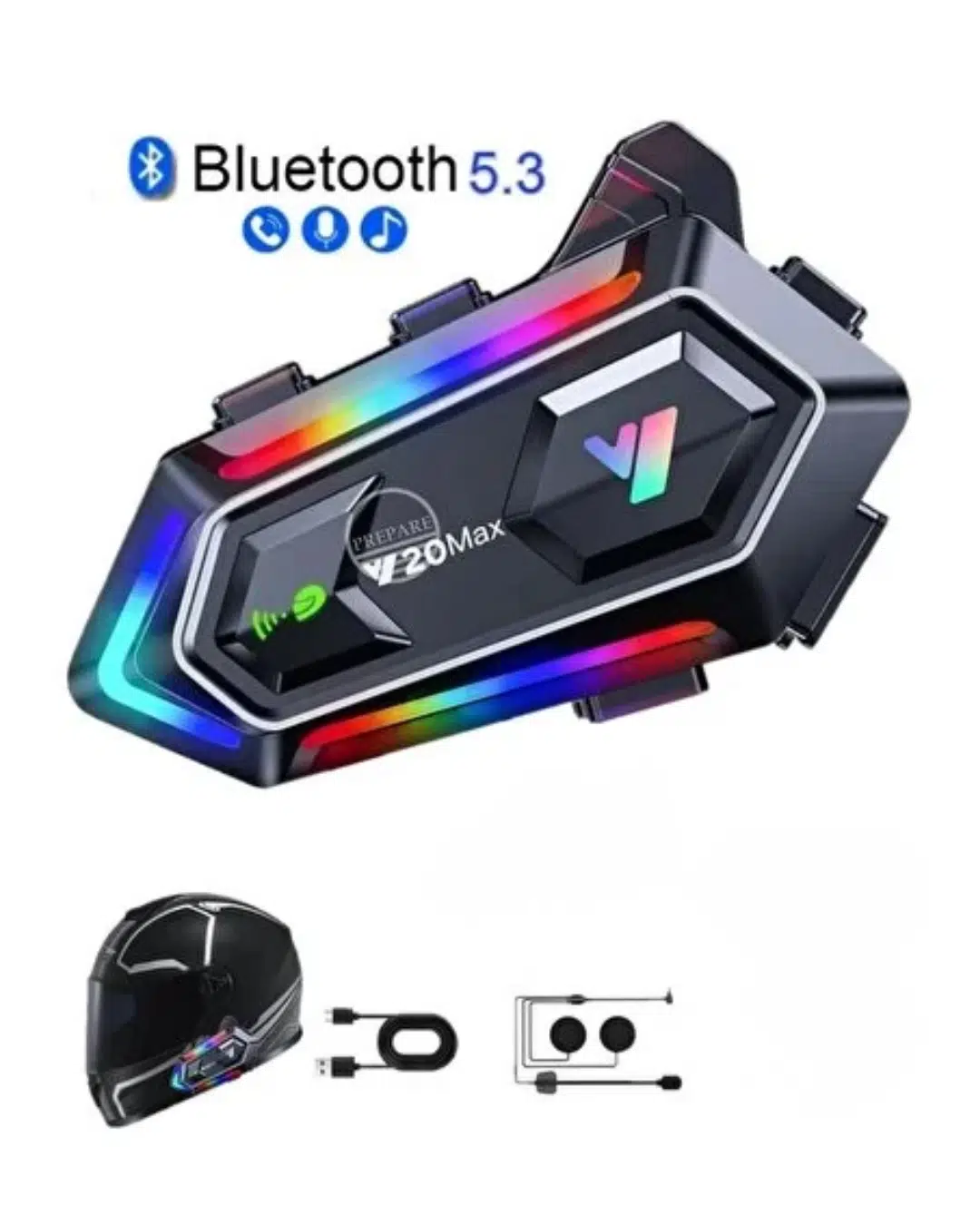 Motosiklet Kaskı İçin Bluetooth Intercom Kulaklık Uzun Pil Ömrü Motosiklet Kaskı İçin Bluetooth Intercom Kulaklık Uzun Pil Ömrü