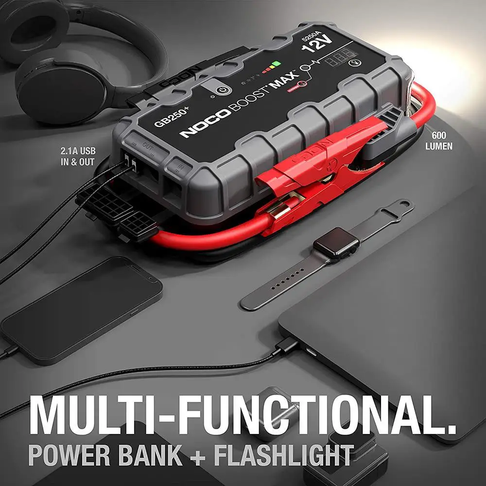 NOCO Genius GB250 12V 5250Amp Ultrasafe Lityum Akü Takviye + Powerbank + Led Lamba NOCO Genius GB250 12V 5250Amp Ultrasafe Lityum Akü Takviye + Powerbank + Led Lamba