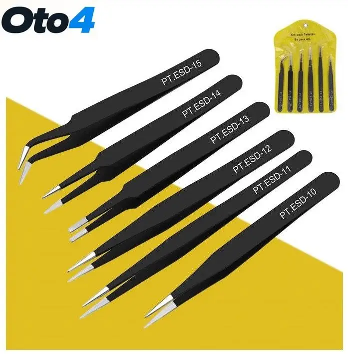 Oto4 6 Parça Anti Statik Esd Elektonikçi Cımbız Seti