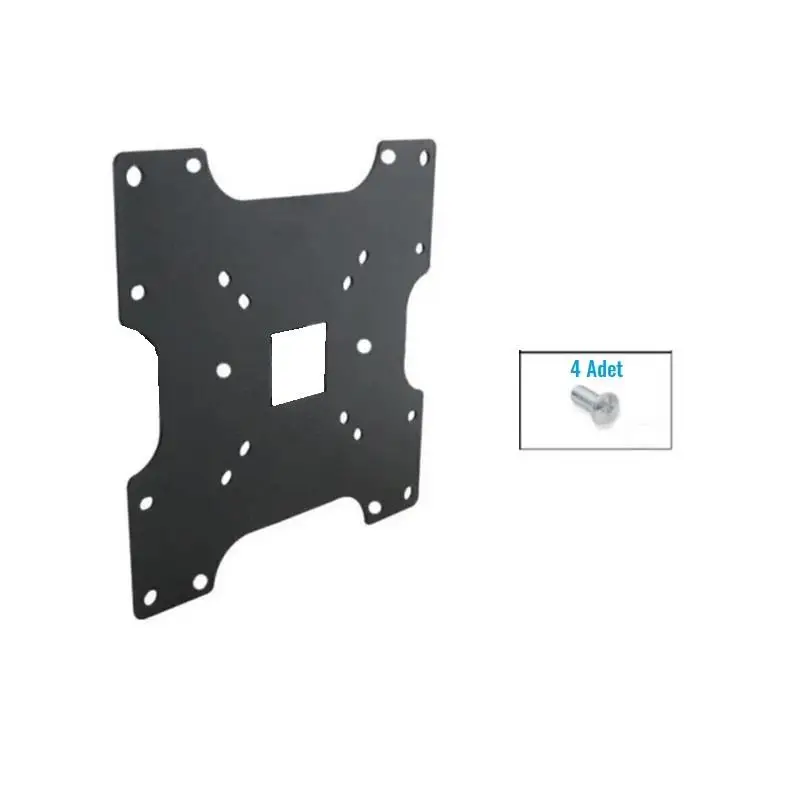 Oto4 Monitör Arkası Vesa Plaka Aparatı 20cmx20cm uyumlu Oto4 Monitör Arkası Vesa Plaka Aparatı 20cmx20cm uyumlu