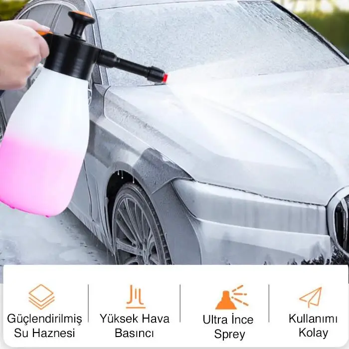 Oto4 Yüksek Basınçlı Araç Oto Yıkama Temizleme Spreyi Köpürtücü Oto4 Yüksek Basınçlı Araç Oto Yıkama Temizleme Spreyi Köpürtücü