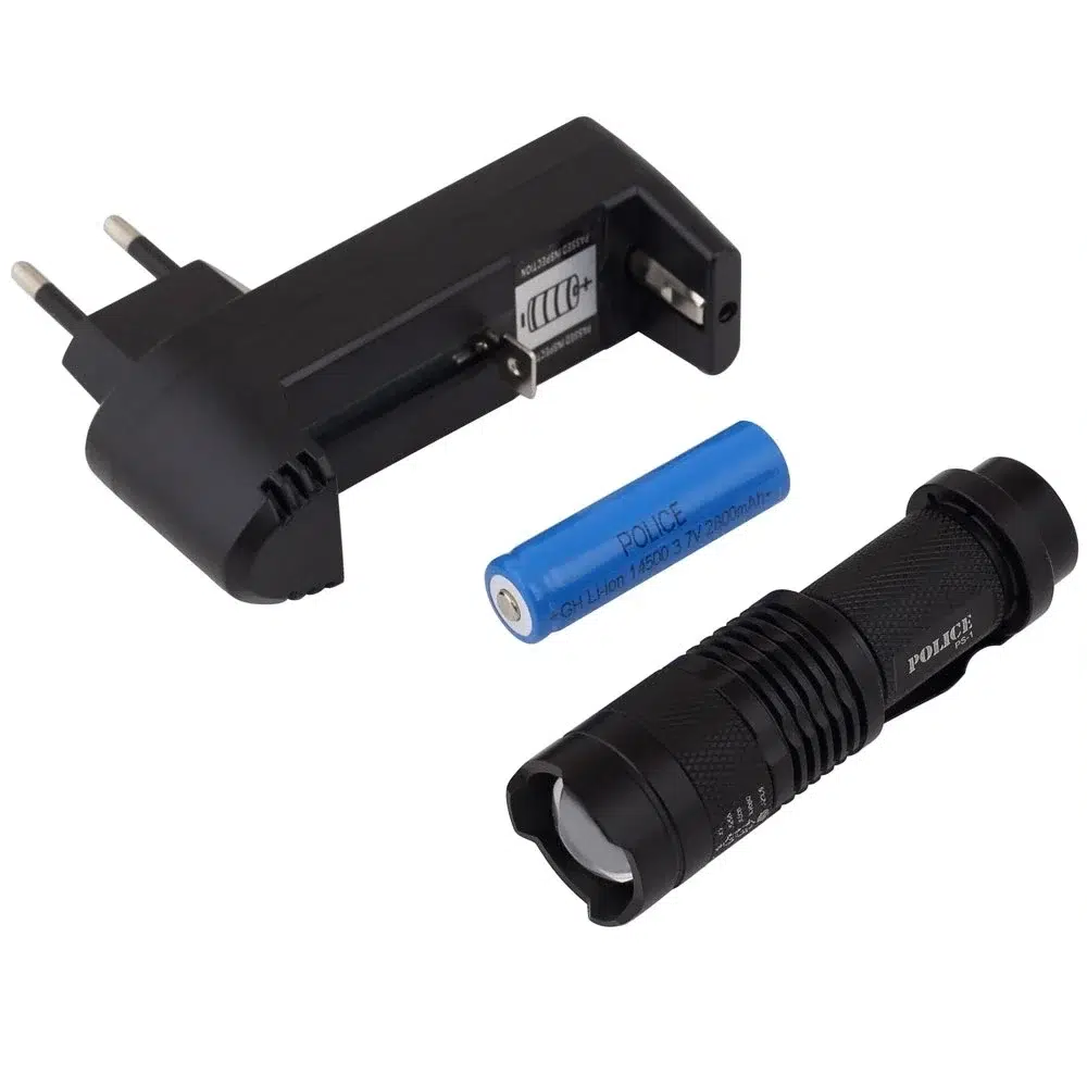 Police Ps-1 Cree Led Şarj Edilebilir El Feneri Police Ps-1 Cree Led Şarj Edilebilir El Feneri