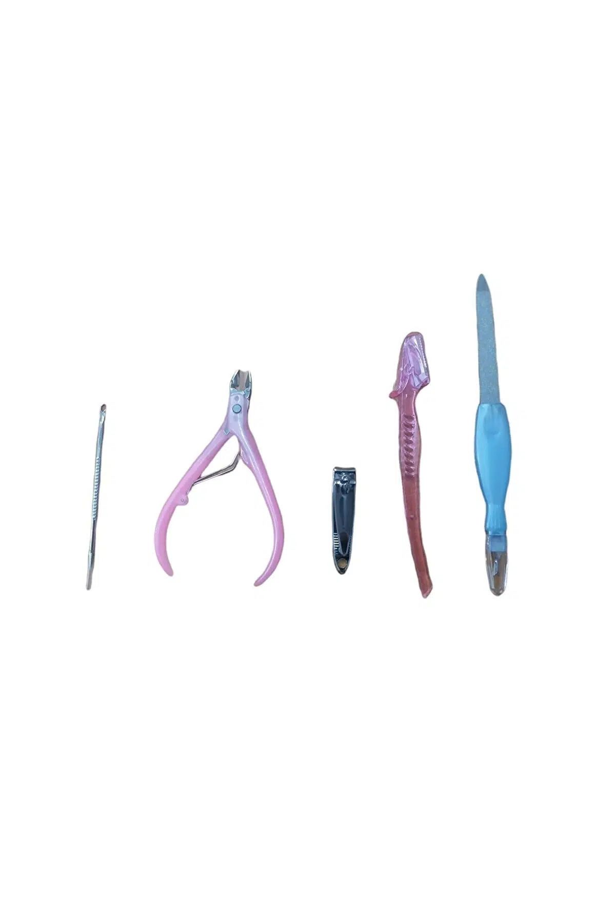 Pratik 5 Parça El Ayak Bakım Manikür Pedikür Seti Pratik 5 Parça El Ayak Bakım Manikür Pedikür Seti