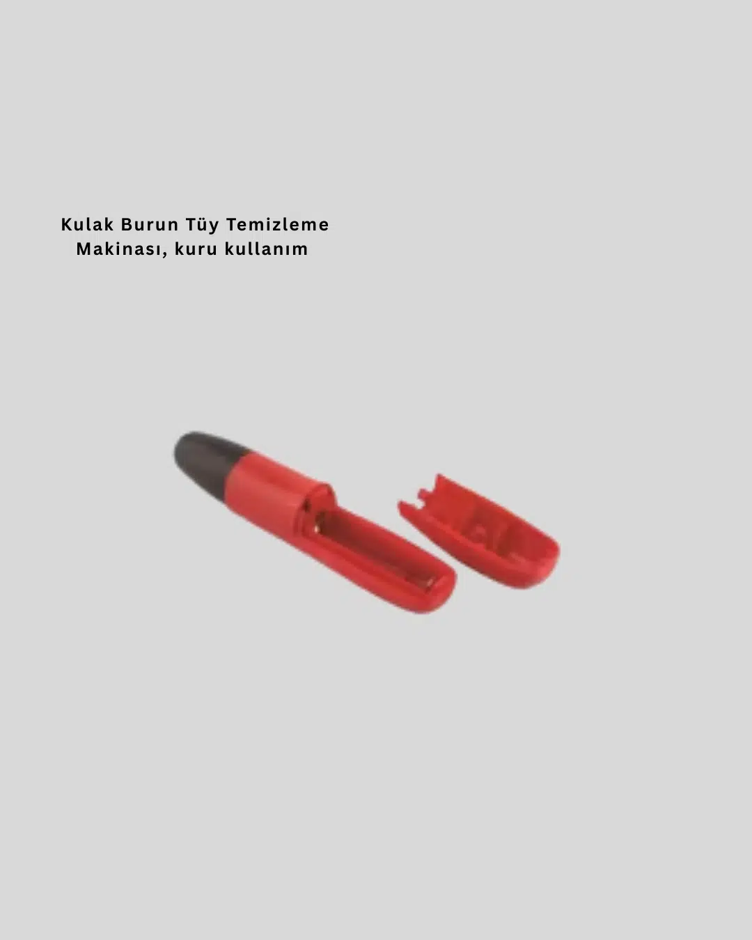 Raks Kırmızı Tüy Temizleme Cihazı Kulak Burun Pilli Ergonomik Raks Kırmızı Tüy Temizleme Cihazı Kulak Burun Pilli Ergonomik