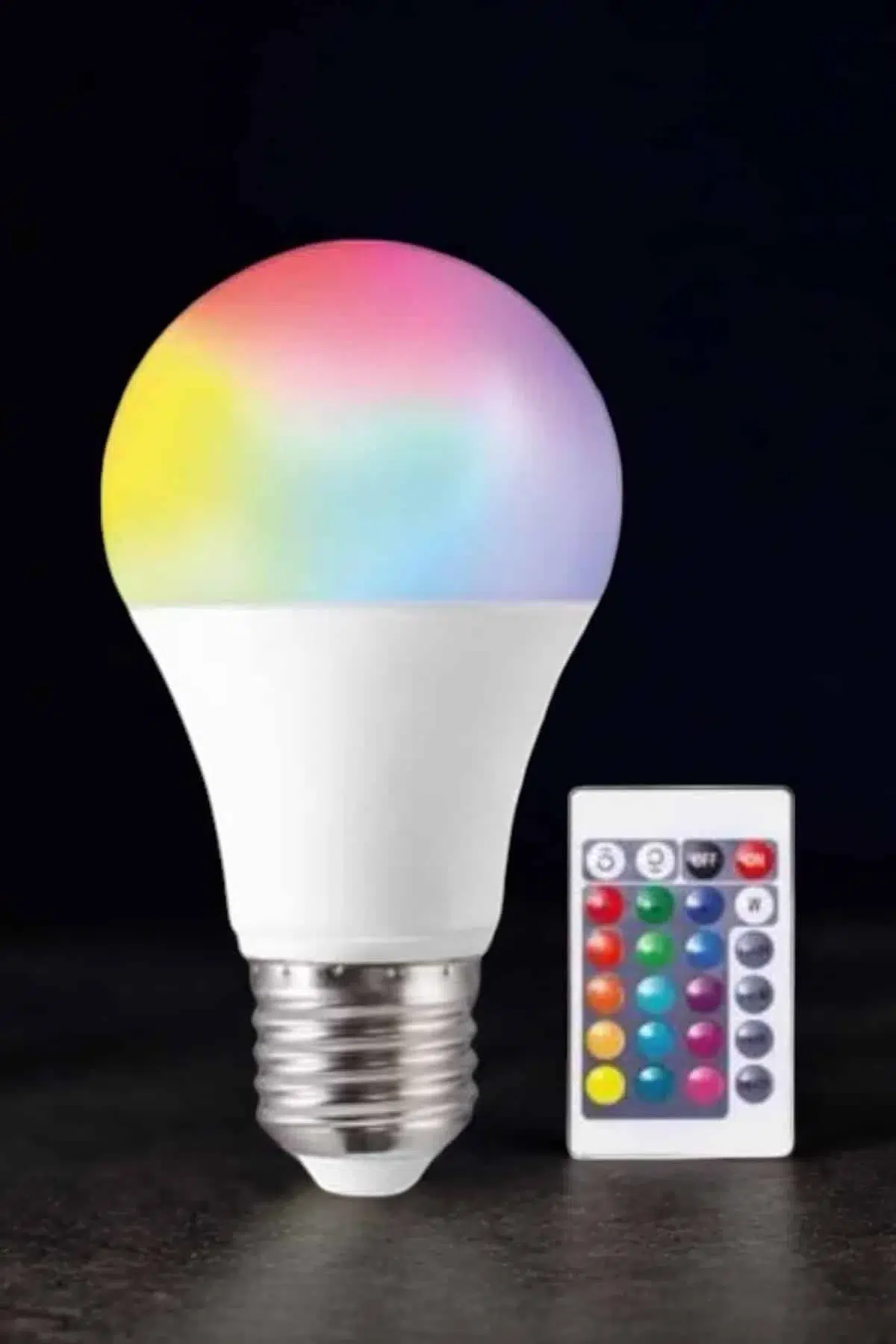 Renk Değiştirebilen Rgb Işıklı Led Ampul A+enerji 15 Watt Led Işık Renk Değiştirebilen Rgb Işıklı Led Ampul A+enerji 15 Watt Led Işık