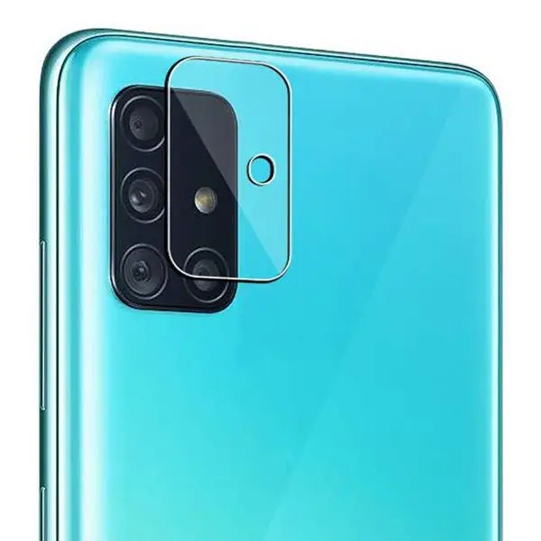 Samsung Galaxy M51 Tempered Cam Kamera Koruyucu Şeffaf Samsung Galaxy M51 Tempered Cam Kamera Koruyucu Şeffaf