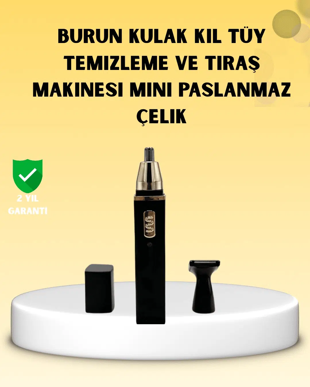 Şarjlı Burun Ve Kulak Kılı Temizleme Cihazı