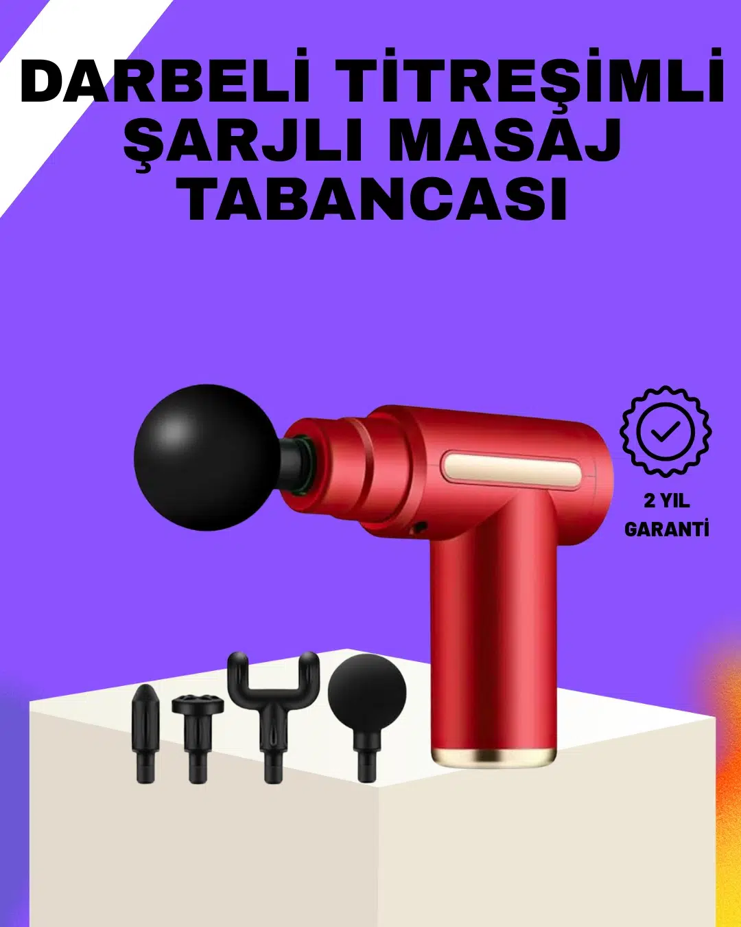 Şarjlı Masaj Tabancası Spor Sonrası Kas Rahatlatma İçin Şarjlı Masaj Tabancası Spor Sonrası Kas Rahatlatma İçin