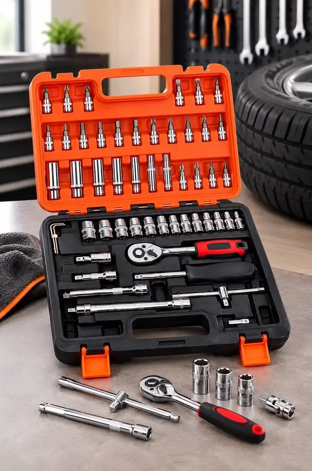 Oto4 Germany Cr-v Max 1/4 Cırcırlı 53 Parça Lokma Anahtar Takımı Bits Uç Seti Tam Set Oto4 Germany Cr-v Max 1/4 Cırcırlı 53 Parça Lokma Anahtar Takımı Bits Uç Seti Tam Set