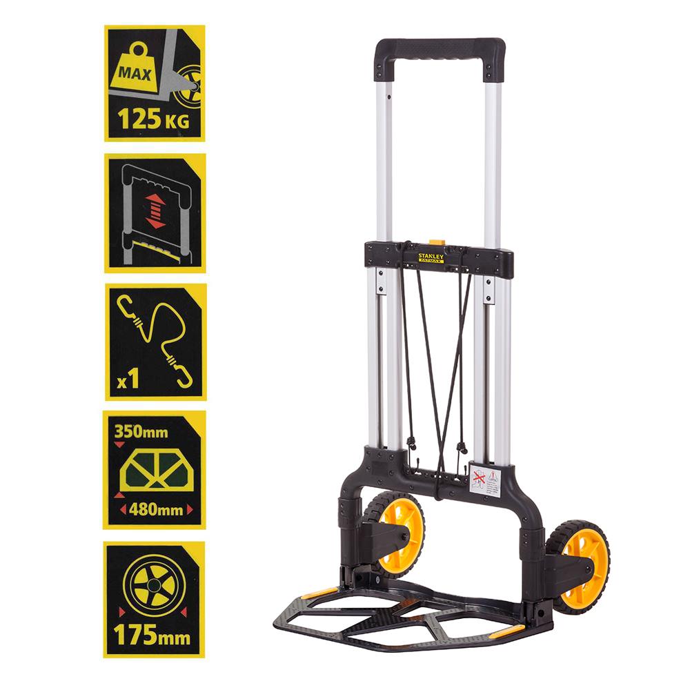 STANLEY FATMAX FX706 125Kg Profesyonel Katlanır El Arabası STANLEY FATMAX FX706 125Kg Profesyonel Katlanır El Arabası