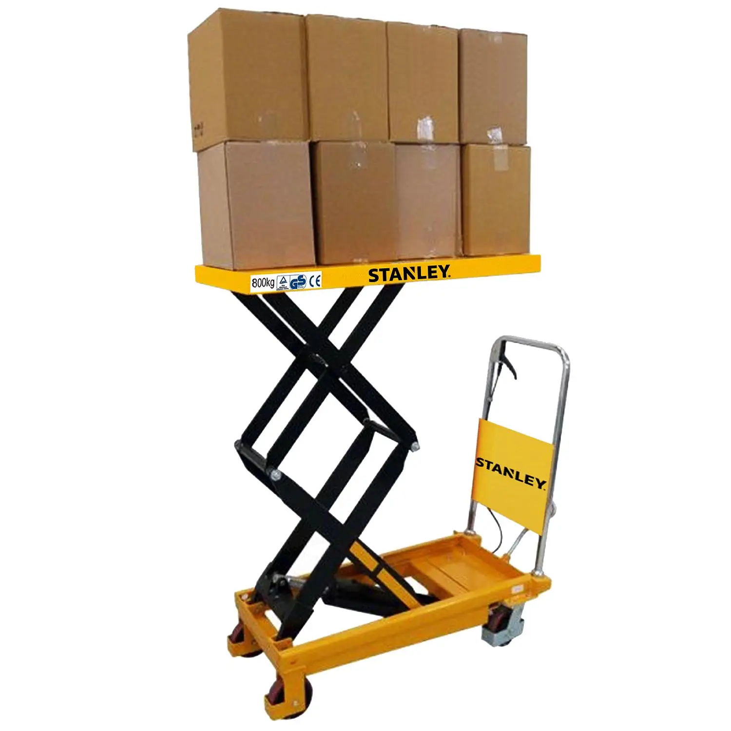 Stanley XX800 800Kg Profesyonel Çift Makaslı Platform Stanley XX800 800Kg Profesyonel Çift Makaslı Platform