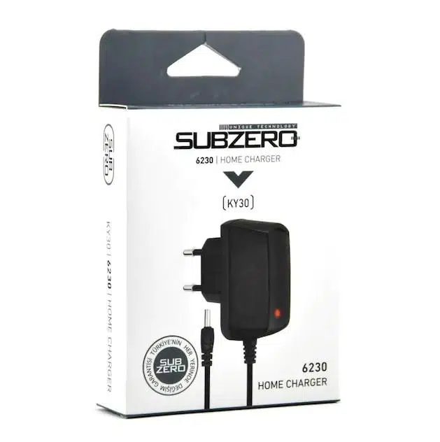 Subzero Ky30 6230 Kalın Uçlu Nokia Şarj Adaptörü Subzero Ky30 6230 Kalın Uçlu Nokia Şarj Adaptörü