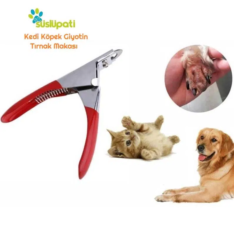 Süslüpati Kedi Köpek Giyotin Tırnak Makası