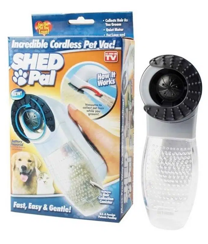 Shed Pal Kedi Köpek Vakumlu Tüy Toplama Tarağı Tüy Toplama Traş Makinesi