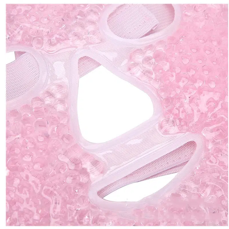 Terapi Jel Yüz Maskesi Soğuk Ve Sıcak Boncuklu Ayarlanabilir Maske (pembe) Terapi Jel Yüz Maskesi Soğuk Ve Sıcak Boncuklu Ayarlanabilir Maske (pembe)