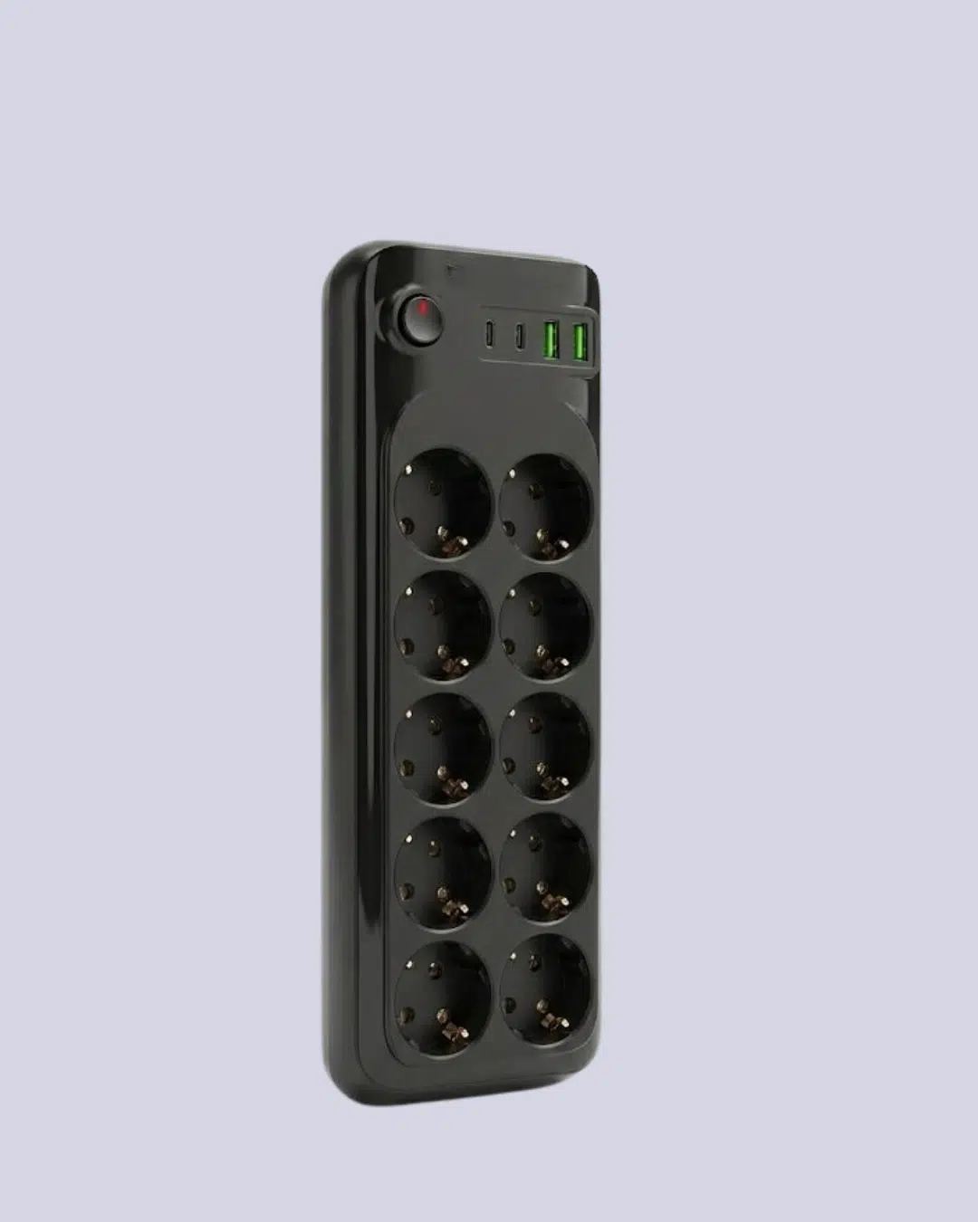 Termal Akım Korumalı 10’lu Grup Priz Usb Type-c Hızlı Şarj 2500w 2m Kablo Termal Akım Korumalı 10’lu Grup Priz Usb Type-c Hızlı Şarj 2500w 2m Kablo