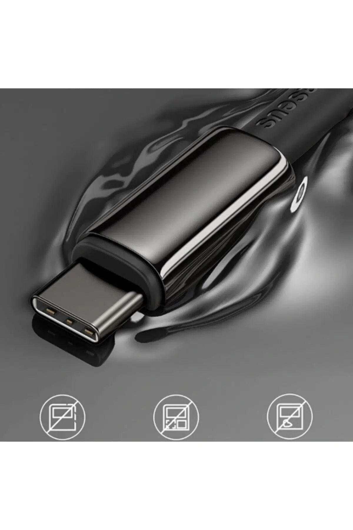 Tungsten Gold Pd100w Şarj Kablosu Usb C To Usb C Kablo 2 Metre Tungsten Gold Pd100w Şarj Kablosu Usb C To Usb C Kablo 2 Metre