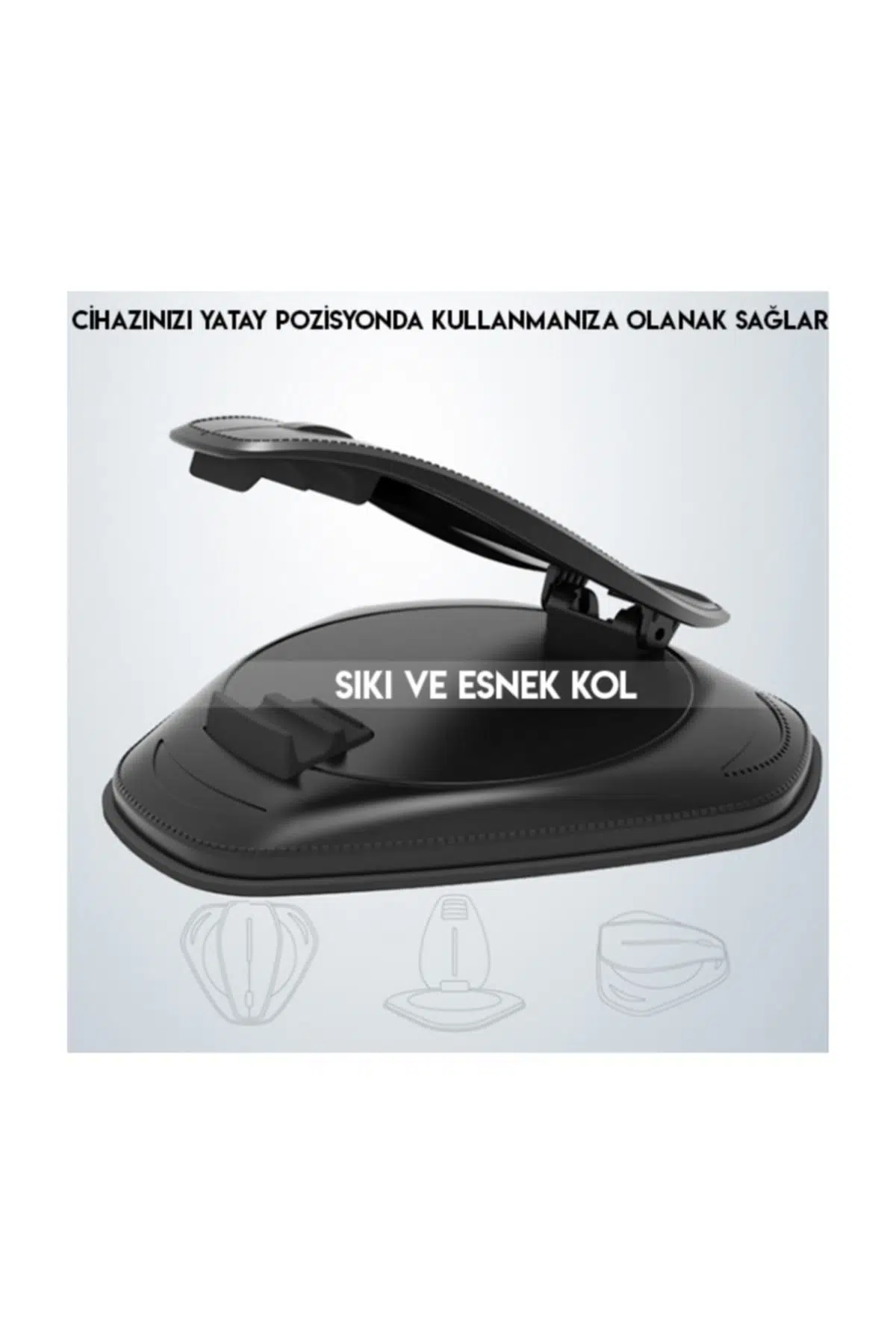 Universal ally Araç Torpido Üst Vantuzlu Telefon Tutucu Siyah Universal ally Araç Torpido Üst Vantuzlu Telefon Tutucu Siyah