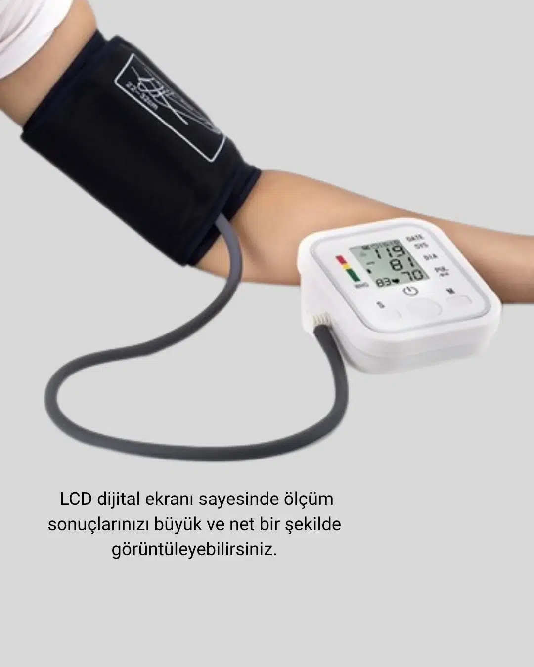 Üst Koldan Ölçüm Dijital Tansiyon Aleti – Ihb Aritmi Uyarılı Ve Çift Hafızalı Üst Koldan Ölçüm Dijital Tansiyon Aleti – Ihb Aritmi Uyarılı Ve Çift Hafızalı