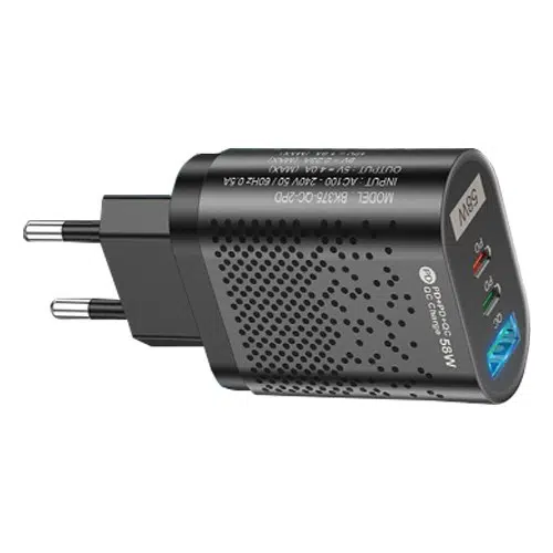 Uslion 1 USB / 2 Type-C Girişli Pd 58W Uslion Quick Charge Hızlı Şarj Başlığı Adaptör Uslion 1 USB / 2 Type-C Girişli Pd 58W Uslion Quick Charge Hızlı Şarj Başlığı Adaptör