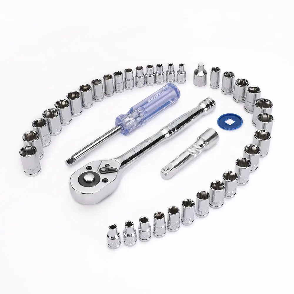 WORKPRO WP202536 39 Parça 3/8’’ 1/4’’ CR-V Metrik/İnç Profesyonel Lokma Takımı WORKPRO WP202536 39 Parça 3/8’’ 1/4’’ CR-V Metrik/İnç Profesyonel Lokma Takımı