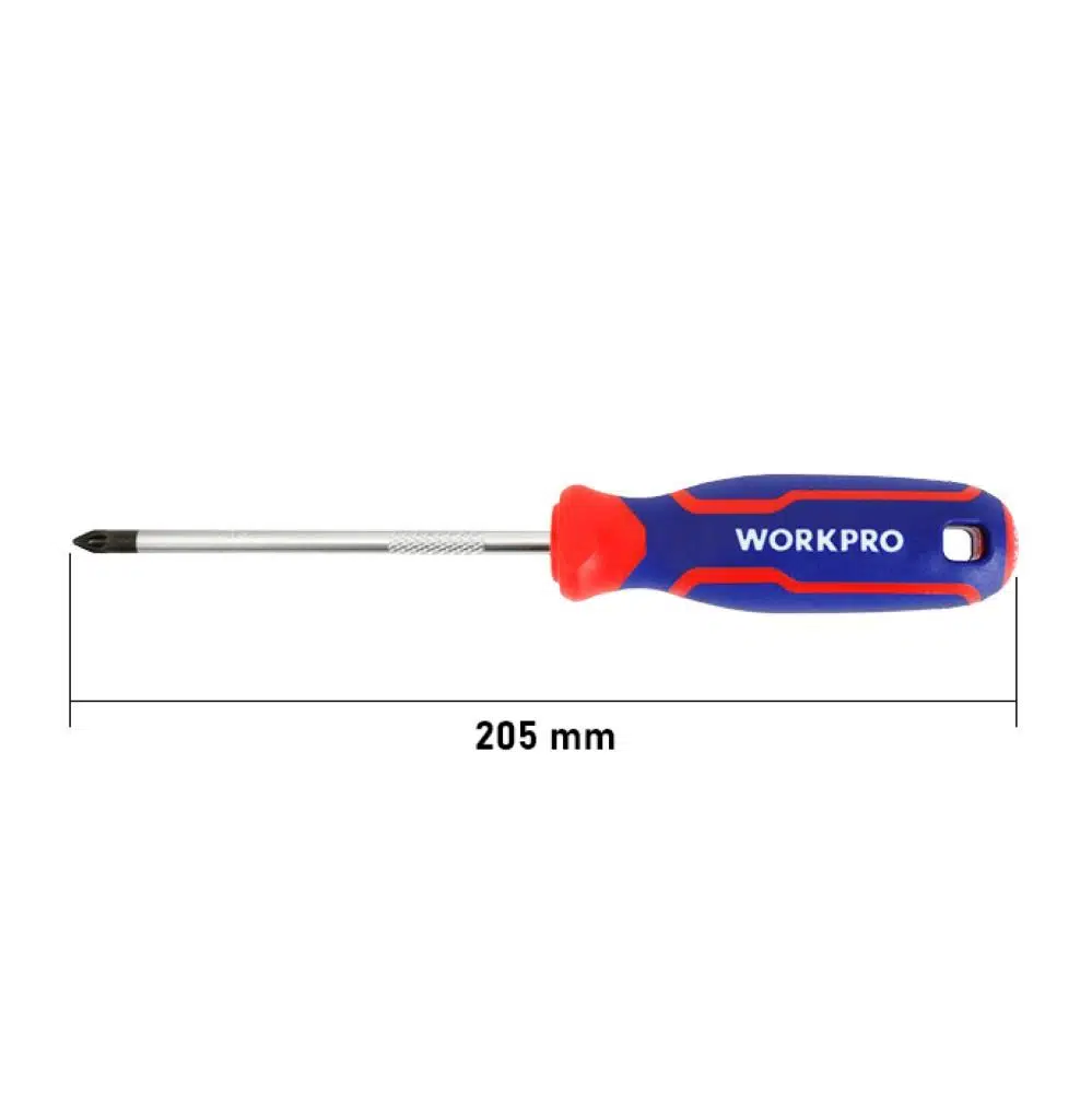 WORKPRO WP221037 PZ2x100mm CR-V Manyetik Profesyonel Yıldız Tornavida WORKPRO WP221037 PZ2x100mm CR-V Manyetik Profesyonel Yıldız Tornavida