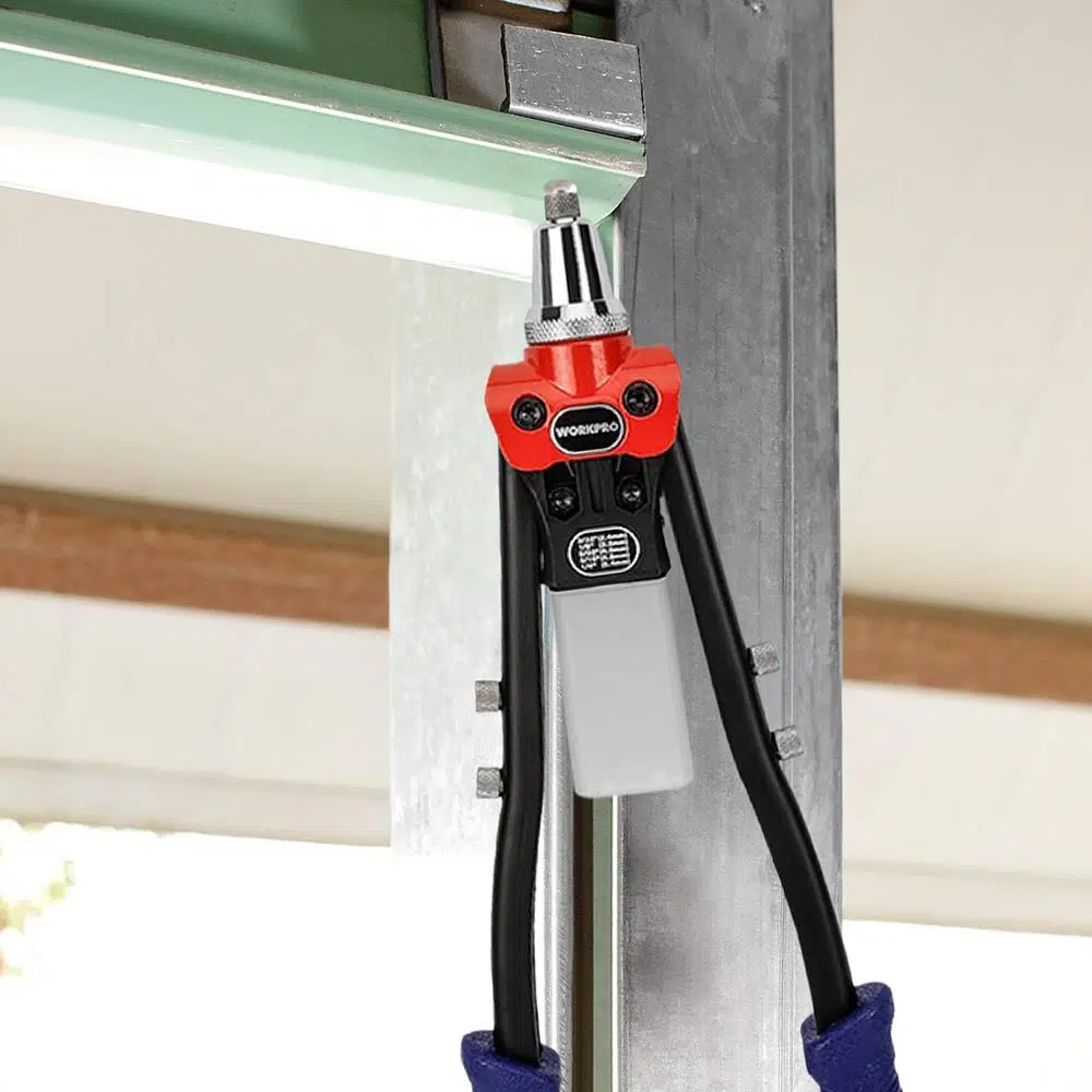 WORKPRO WP225001 5 IN 1 400mm Kollu Profesyonel Perçin Tabancası + 100 Adet Perçin WORKPRO WP225001 5 IN 1 400mm Kollu Profesyonel Perçin Tabancası + 100 Adet Perçin