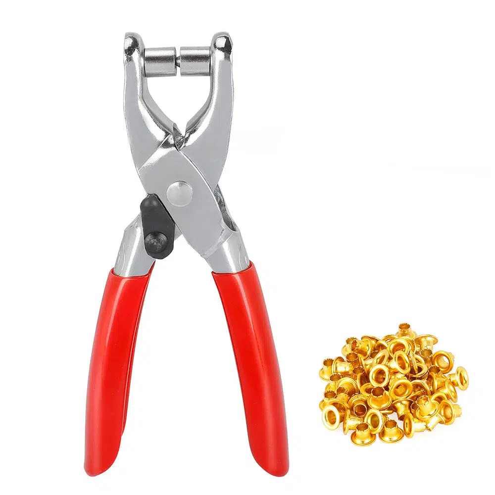 WORKPRO WP231079 140mm CR-V Profesyonel Kuşgözü Pense + 100 Adet 4,5mm Kuşgözü Perçin WORKPRO WP231079 140mm CR-V Profesyonel Kuşgözü Pense + 100 Adet 4,5mm Kuşgözü Perçin