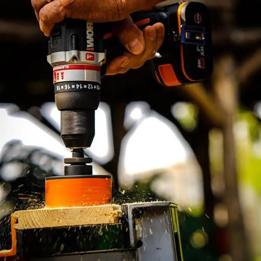 WORX WX354.4 20Volt/4.0Ah Li-ion Çift Akülü Kömürsüz Profesyonel Şarjlı Darbeli Matkap WORX WX354.4 20Volt/4.0Ah Li-ion Çift Akülü Kömürsüz Profesyonel Şarjlı Darbeli Matkap