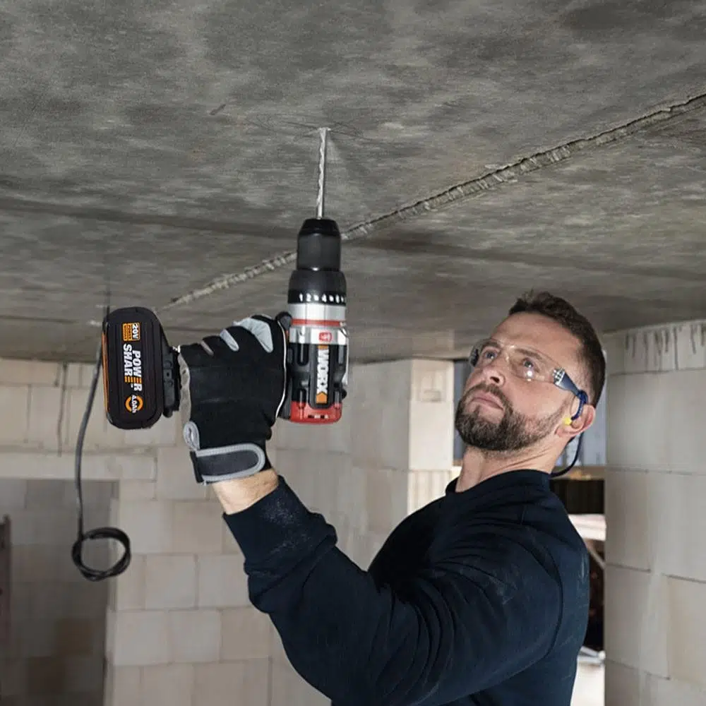 WORX WX354.4SET 20Volt/4.0Ah Li-ion Çift Akülü Kömürsüz Profesyonel Şarjlı Darbeli Matkap + DA01903 201 Parça Delme/Vidalama Uç Seti WORX WX354.4SET 20Volt/4.0Ah Li-ion Çift Akülü Kömürsüz Profesyonel Şarjlı Darbeli Matkap + DA01903 201 Parça Delme/Vidalama Uç Seti