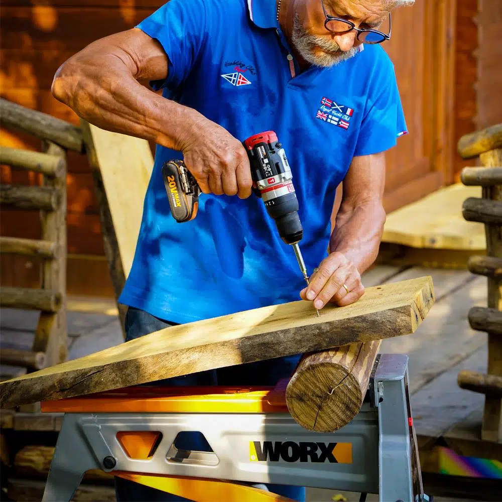 WORX WX354.9C 20Volt/2.0Ah Li-ion Tek Akülü Kömürsüz Profesyonel Darbeli Şarjlı Matkap WORX WX354.9C 20Volt/2.0Ah Li-ion Tek Akülü Kömürsüz Profesyonel Darbeli Şarjlı Matkap