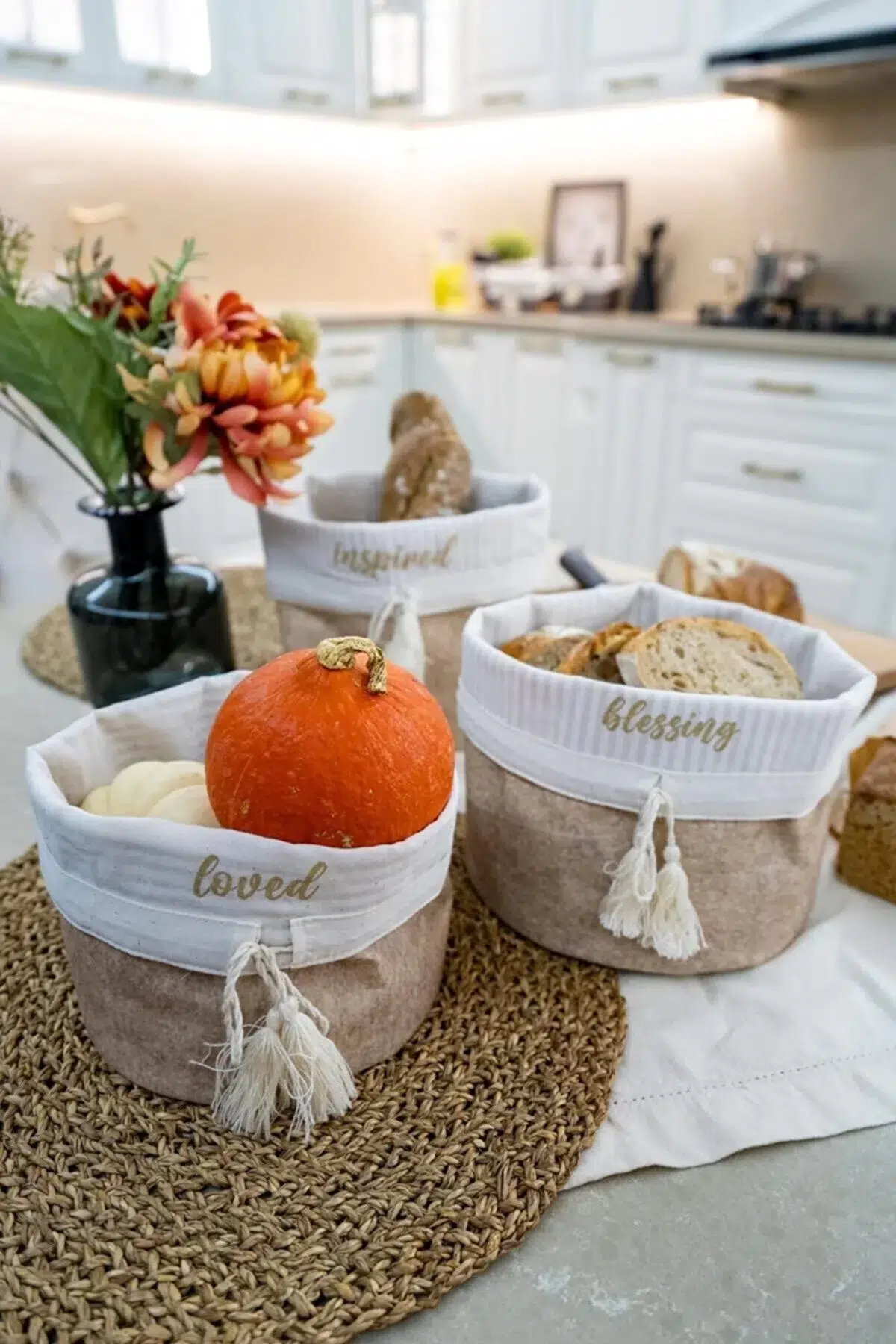 Yuvarlak Katlanabilir Çok Amaçlı Saklama Organizer Kutu Keçe Sepet (maxi) - 03396 Yuvarlak Katlanabilir Çok Amaçlı Saklama Organizer Kutu Keçe Sepet (maxi) - 03396