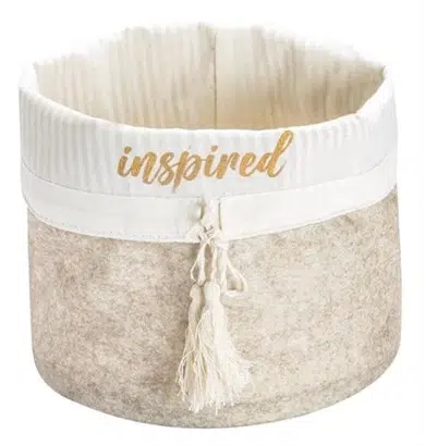 Yuvarlak Katlanabilir Çok Amaçlı Saklama Organizer Kutu Keçe Sepet (maxi) - 03396 Yuvarlak Katlanabilir Çok Amaçlı Saklama Organizer Kutu Keçe Sepet (maxi) - 03396