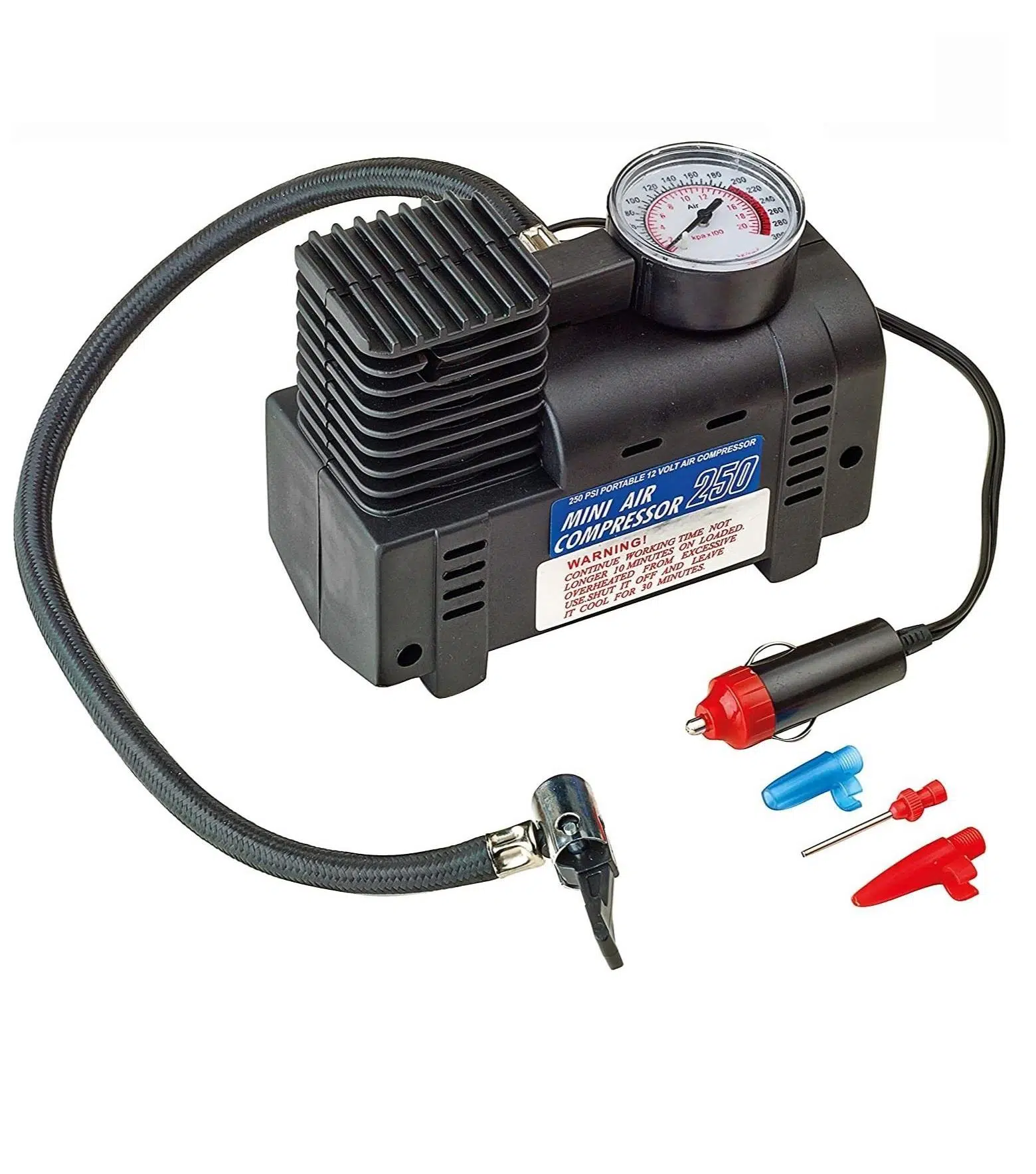 Zhltools 12V 250Psi Lastik Şişirici Kompresör