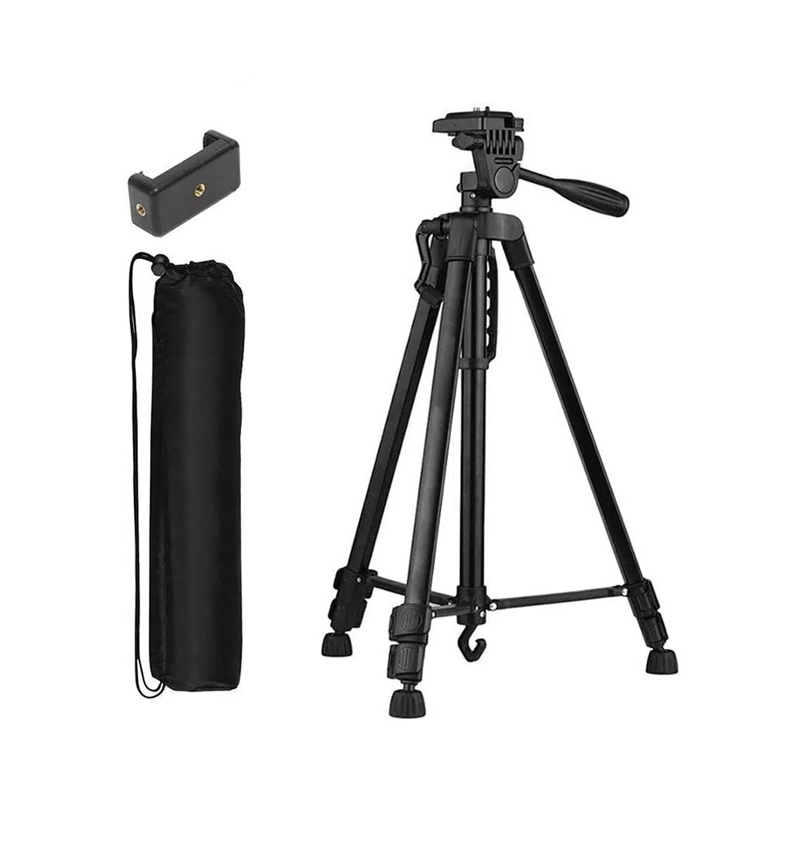 Zhltools 140Cm 3366 Alüminyum Ultra Hafif Su Terazili Premium Tripod Pro