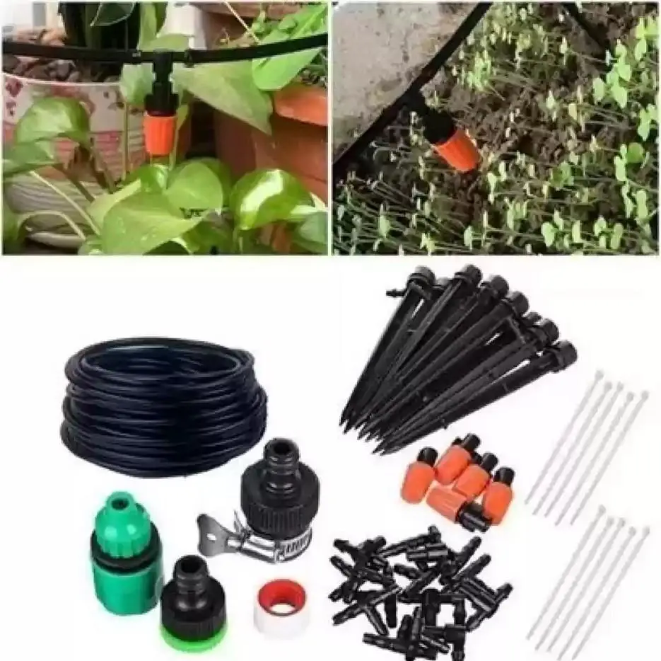 Zhltools 15 Metre Bağ Bahçe Damla Sulama Borusu Sulama Hortumu Seti Zhltools 15 Metre Bağ Bahçe Damla Sulama Borusu Sulama Hortumu Seti