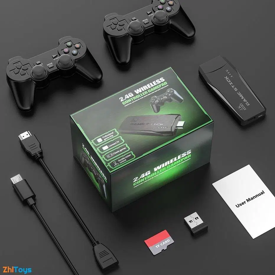 Zhltoys Tv Atari 4K HDMI Game Stıck 20000 Oyunlu Nostalji Atari 2 Kollu Game Stick Zhltoys Tv Atari 4K HDMI Game Stıck 20000 Oyunlu Nostalji Atari 2 Kollu Game Stick