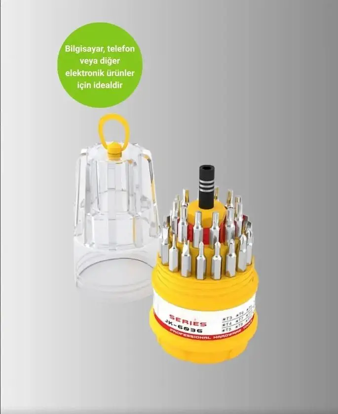 Zhltools 31 Parça Hassas Tornavida Seti Zhltools 31 Parça Hassas Tornavida Seti
