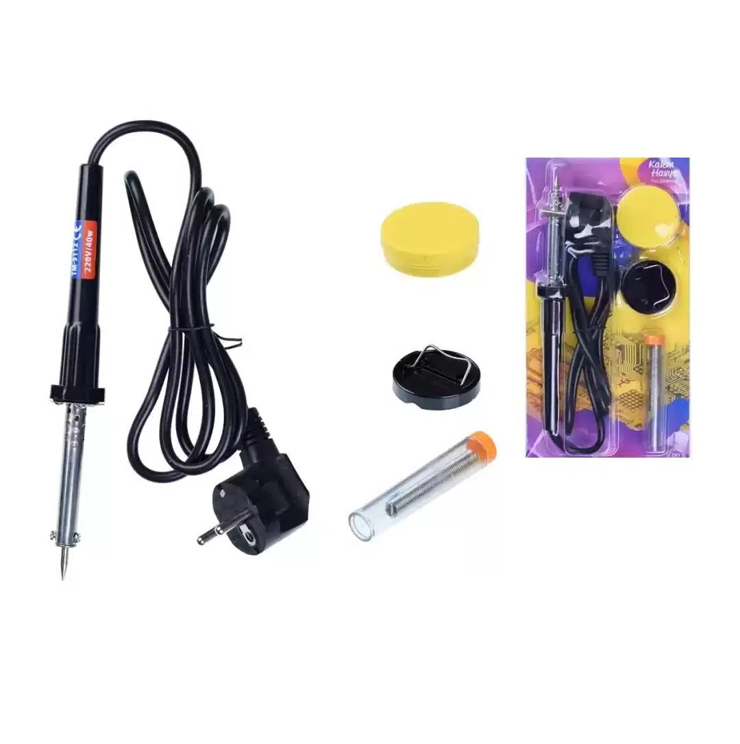 Zhltools 40W Pasta ve Lehim Telli Havya Seti Zhltools 40W Pasta ve Lehim Telli Havya Seti