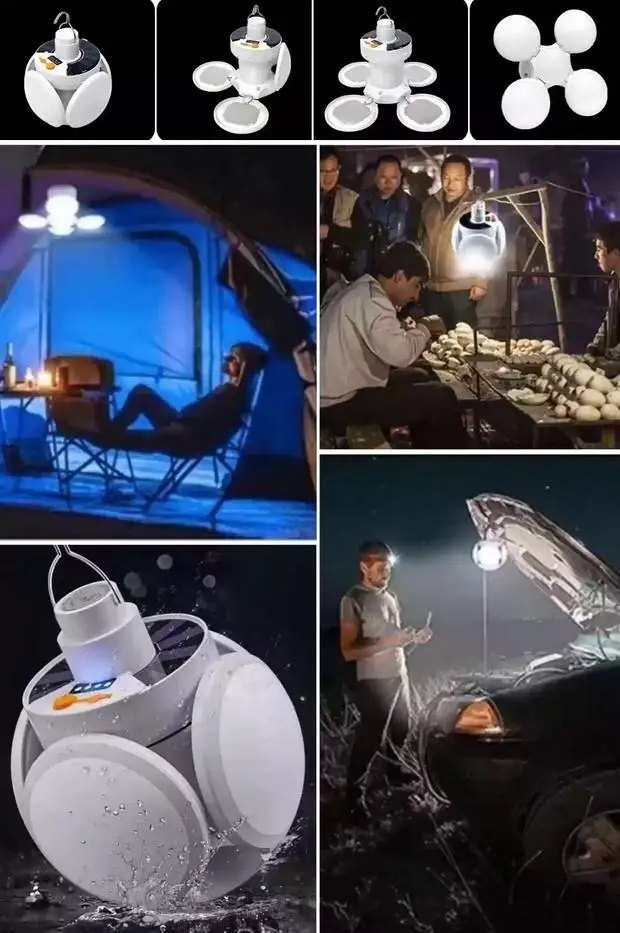 Zhltools 5 Ledli 3 Farklı Işık Modlu Açılıp Kapanabilir Led Kanatlı Güneş Enerjili Solar Aydınlatma Asılabilir Kamp Feneri Zhltools 5 Ledli 3 Farklı Işık Modlu Açılıp Kapanabilir Led Kanatlı Güneş Enerjili Solar Aydınlatma Asılabilir Kamp Feneri