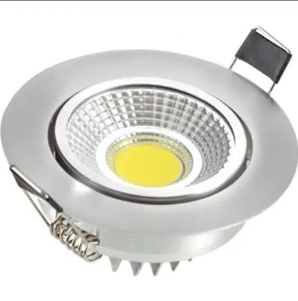 Zhltools 5 Watt Cob led Krom Kasa Beyaz Renk Led Spot