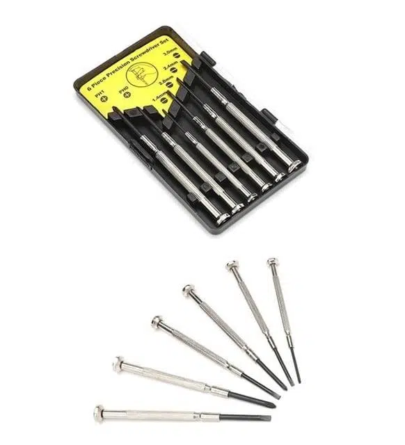 Zhltools 6 Parça Saatçi Hassas Tornavida Seti Zhltools 6 Parça Saatçi Hassas Tornavida Seti
