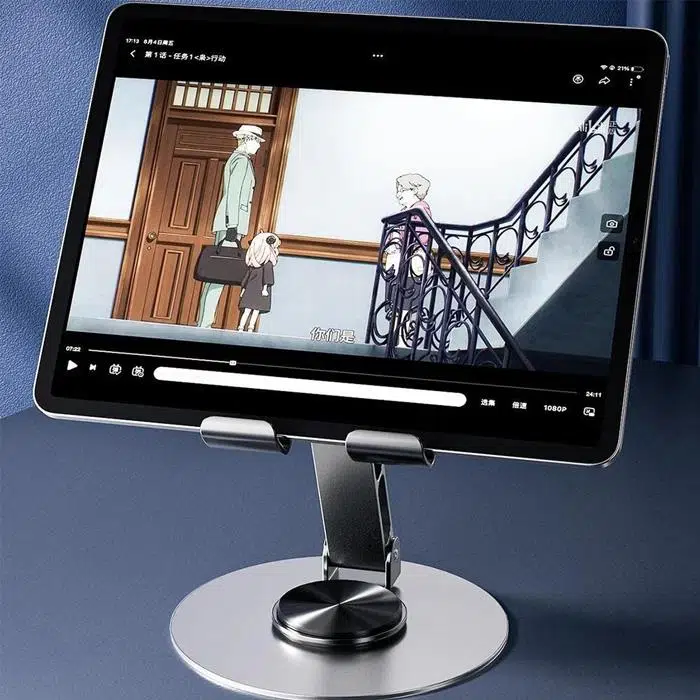 Zhltools 720 Derece Ayarlanabilir Alüminyum Telefon-Tablet Standı Gri Zhltools 720 Derece Ayarlanabilir Alüminyum Telefon-Tablet Standı Gri