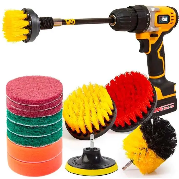Zhltools 31 Parça Çok Amaçlı Ev Banyo ve Araç Matkap ucu Temizlik Seti Zhltools 31 Parça Çok Amaçlı Ev Banyo ve Araç Matkap ucu Temizlik Seti
