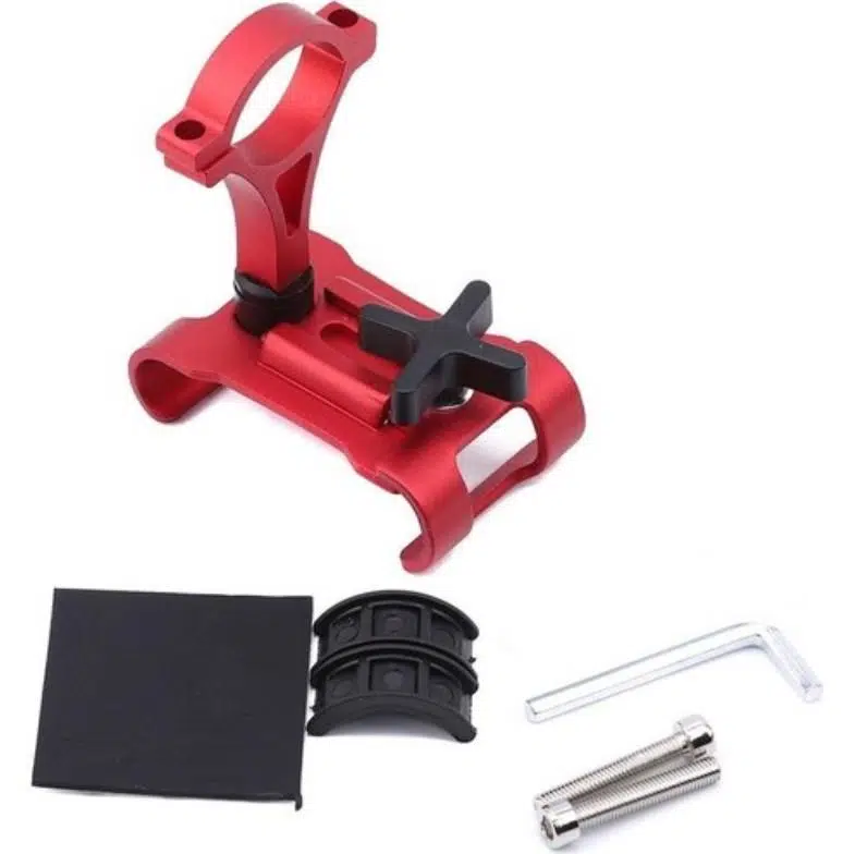 Zhltools Alüminyum Bisiklet Motosiklet Cep Telefonu Tutucu Dayanıklı Paslanmaz 360 Derece Kırmızı Zhltools Alüminyum Bisiklet Motosiklet Cep Telefonu Tutucu Dayanıklı Paslanmaz 360 Derece Kırmızı