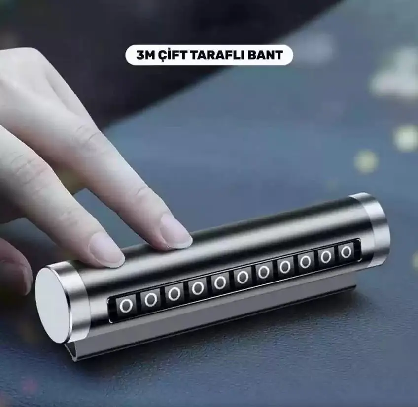 Zhltools Alüminyum Kasa Siyah Renk Çevirmeli Araç Içi Telefon Numaratörü Park Oto Numaratörü Zhltools Alüminyum Kasa Siyah Renk Çevirmeli Araç Içi Telefon Numaratörü Park Oto Numaratörü