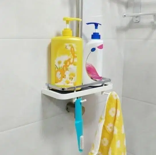 Zhltools Banyo Direğine Asılabilir Köşelik Şampuanlık Sabunluk Çift Askılı Düzenleyici Raf Paslanmaz Zhltools Banyo Direğine Asılabilir Köşelik Şampuanlık Sabunluk Çift Askılı Düzenleyici Raf Paslanmaz